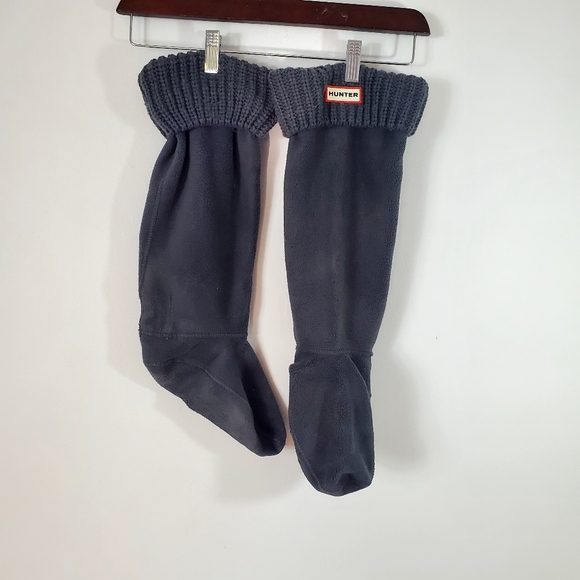 Hunter Boot Liner Fleece- socks Size L - Picture 2 of 9